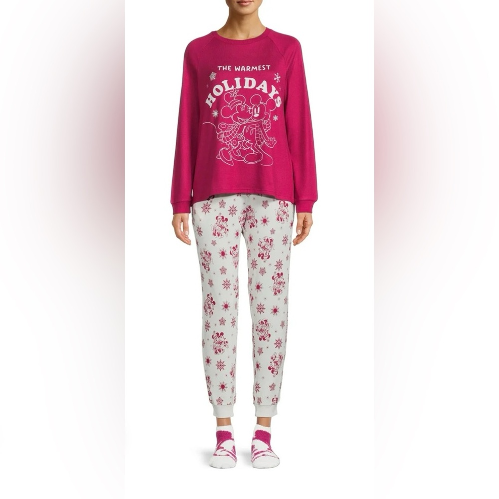 Disney Women’s Mickey Mouse 3-Piece Pajama Gift Set